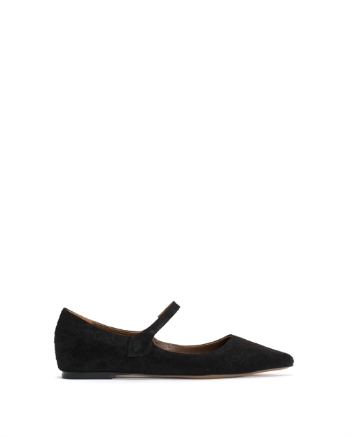 ANONYMOUS FIFI CALF SUEDE BLACK